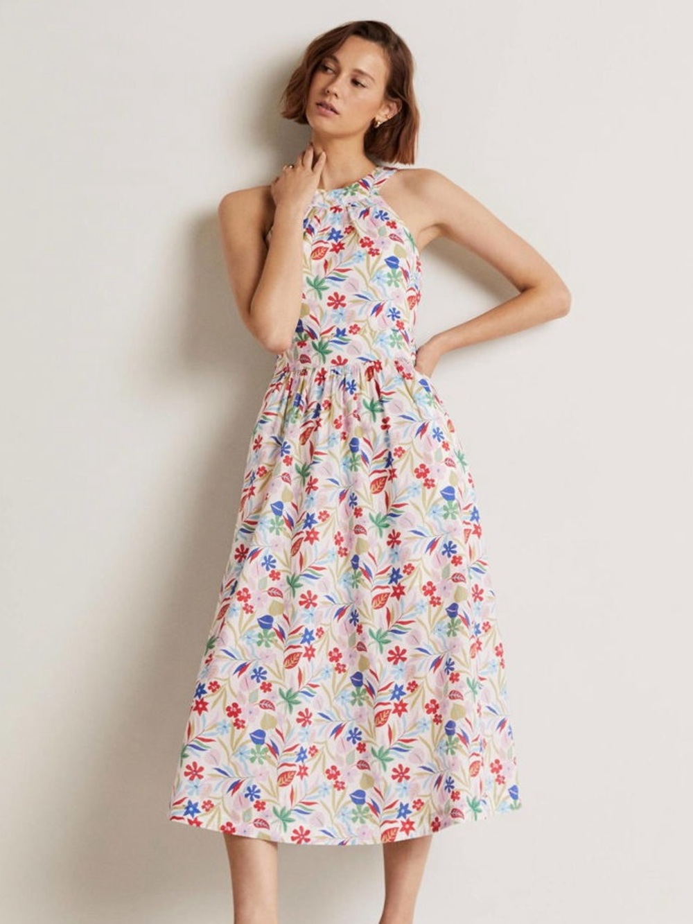 Boden Floral Maxi Dress